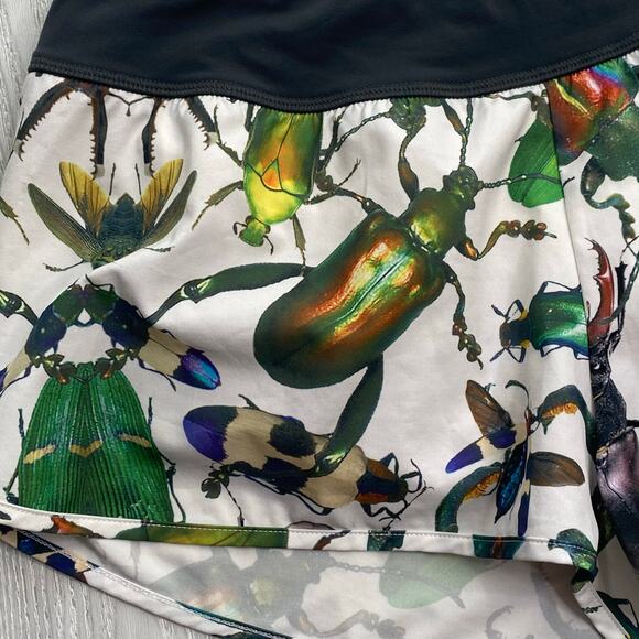 Reebok CrossFit Women’s Beetle Insect Print Knit Workout Delta Shorts Size Large - Picture 9 of 15